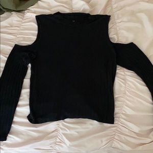 cropped long sleeve